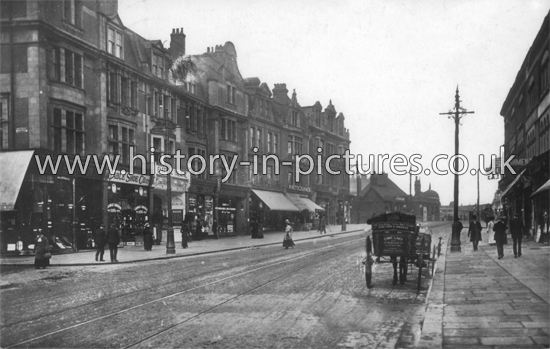 Woodgrange Road, Forest Gate, London. c.1910.